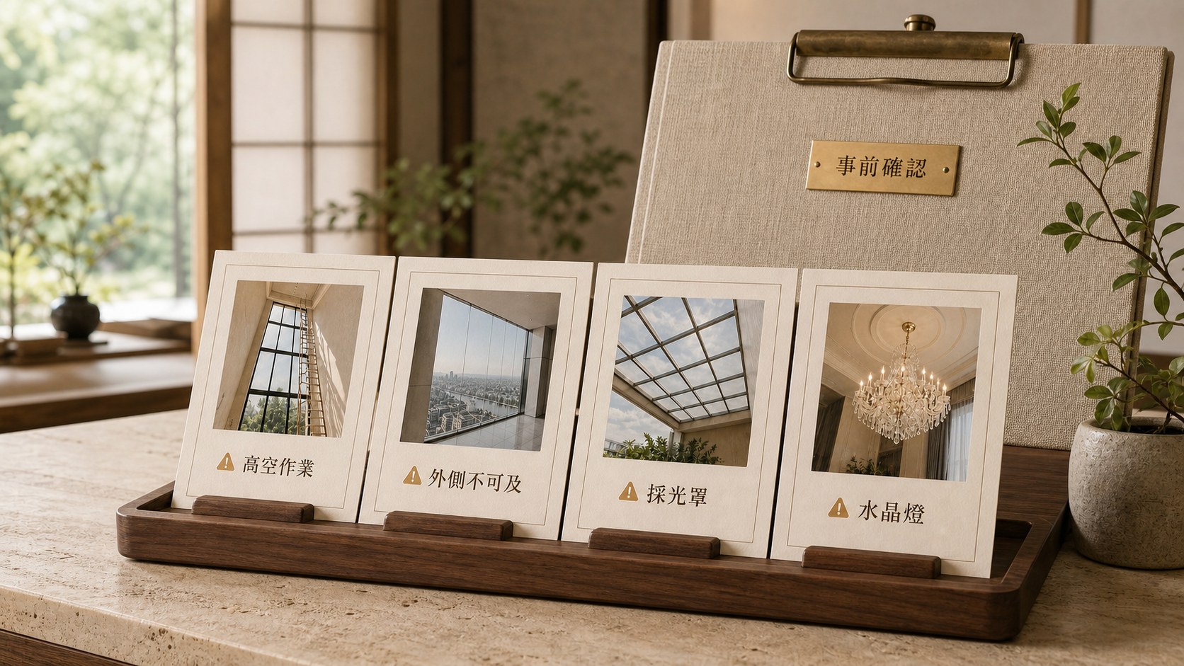翻修後清潔不包含項目、保護工程不足與特殊工程殘留需先評估提醒