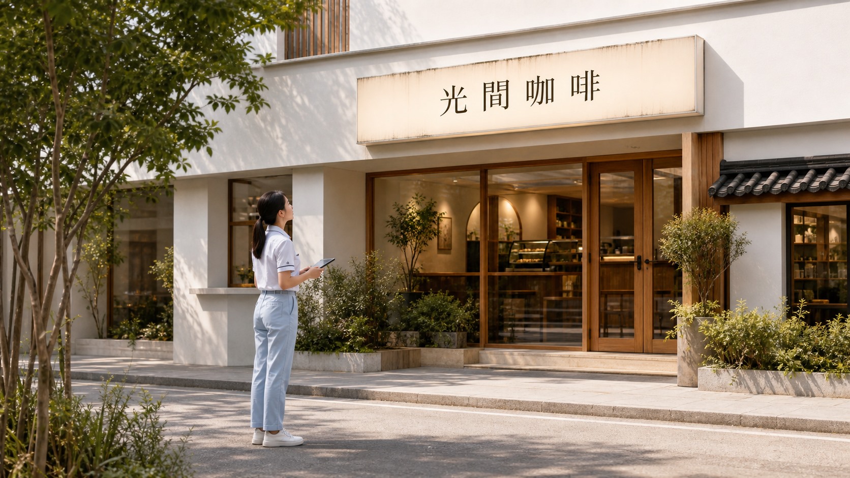 招牌清潔到場評估建築類型招牌高度材質與安全條件