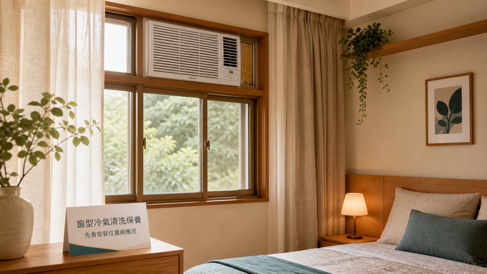 嘉義窗型冷氣清洗服務說明圖