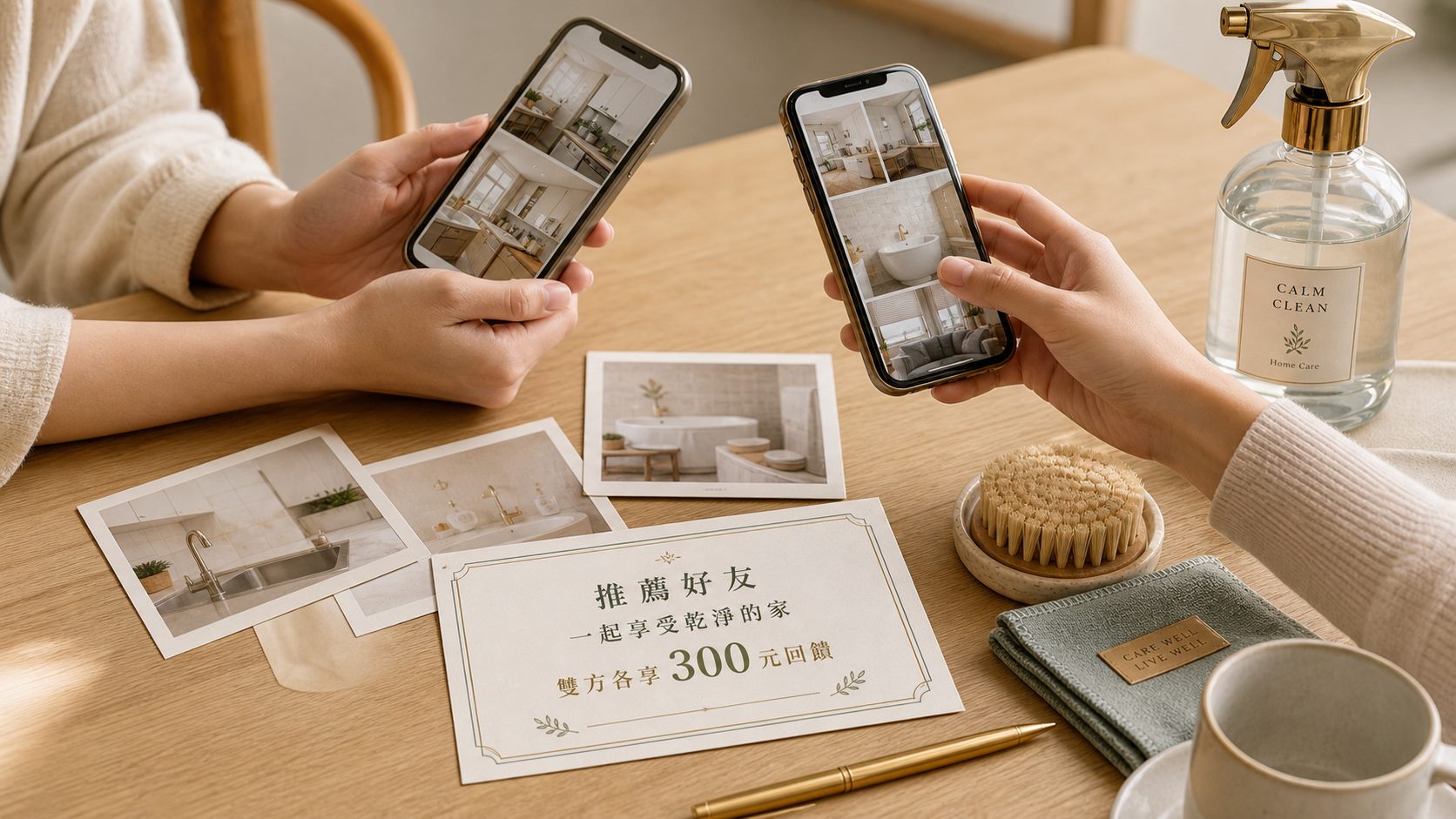 500 元與 300 元折抵券說明圖