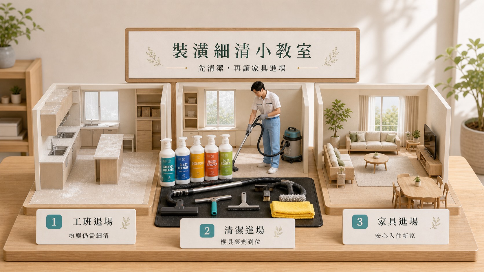 幸福家大掃除服務工具與預約說明