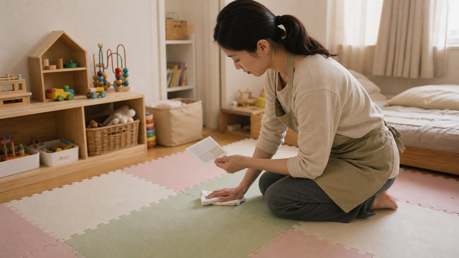 兒童房裝修安全與臥室整理的居家維護示意圖 兒童房裝修安全與臥室整理的居家維護示意圖