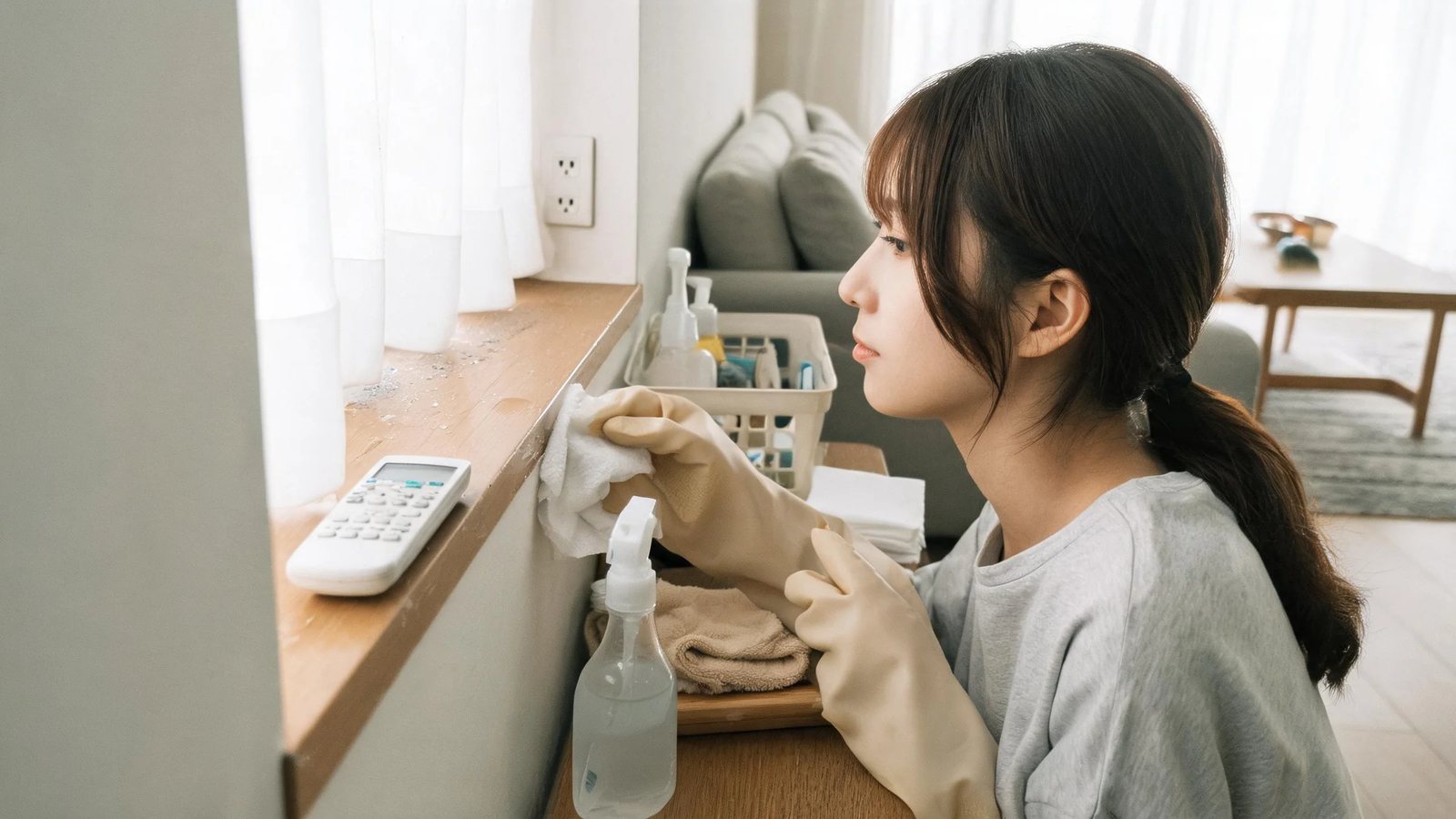 冷氣濾網積灰與出風口髒污特寫