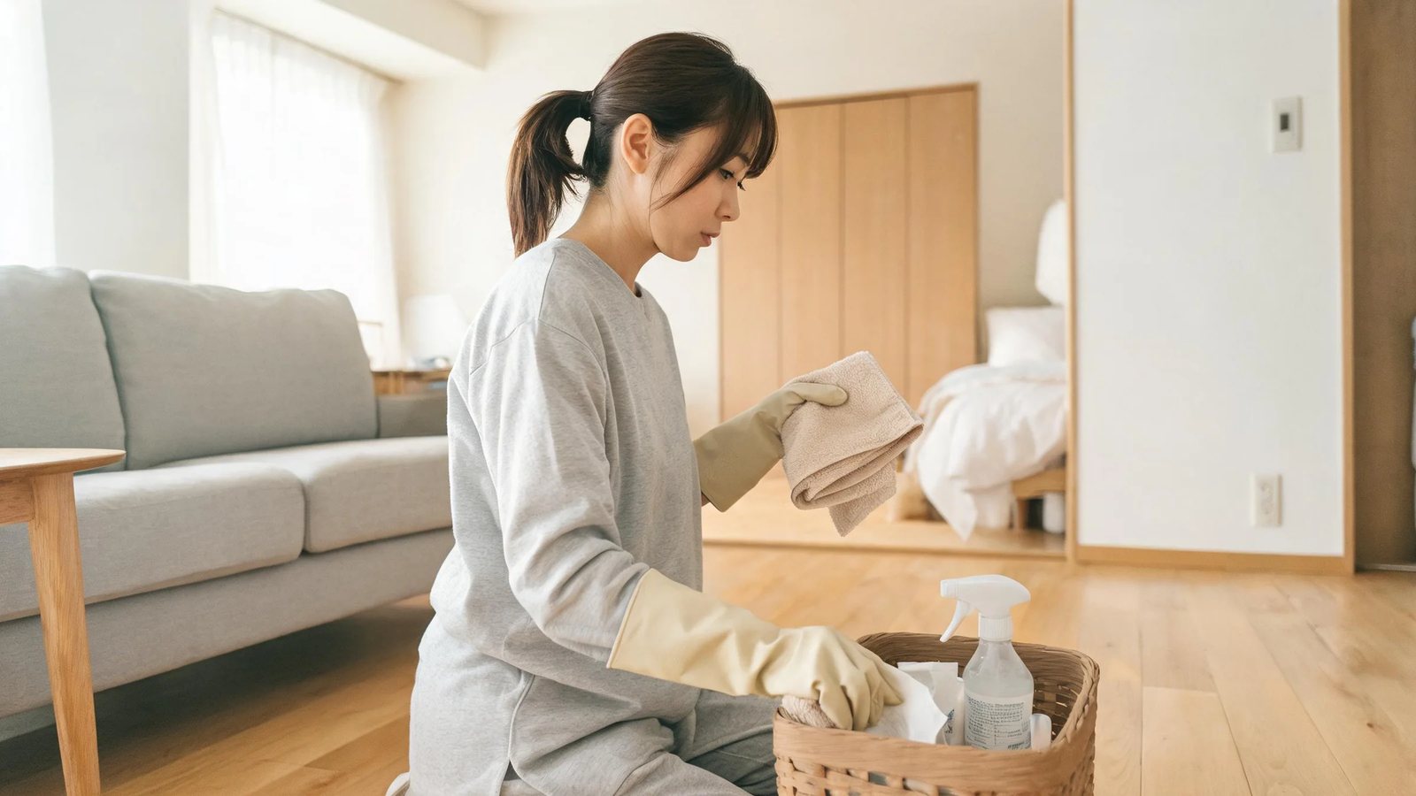 客廳臥室整理後乾淨舒服好維護