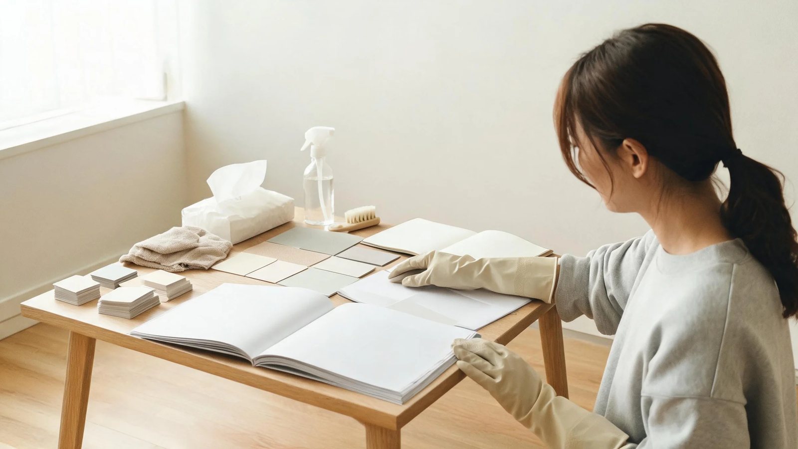 裝修後清潔完成的舒服居家角落