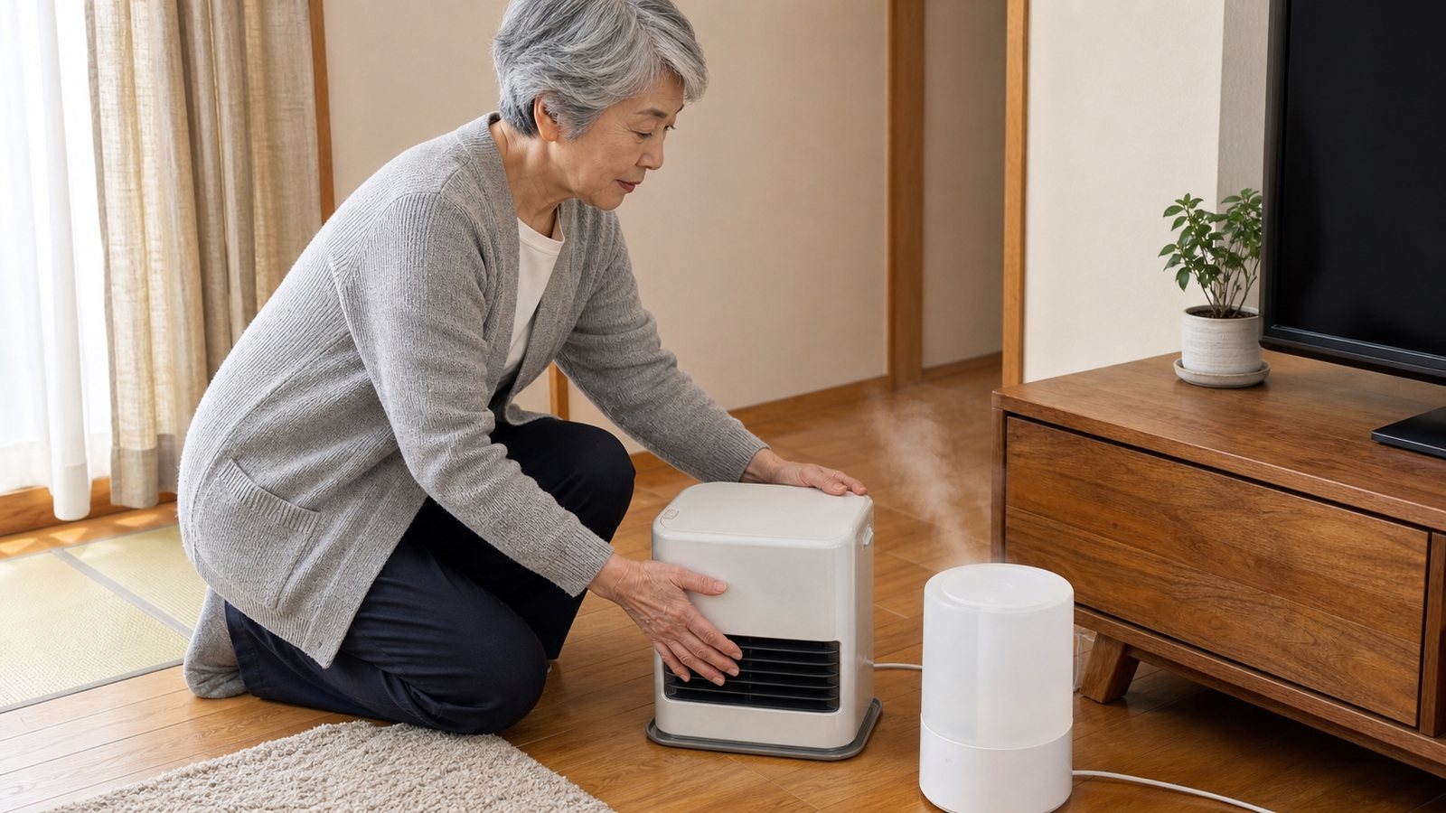 冬天實木家具旁的暖氣和加濕器都需要保持距離