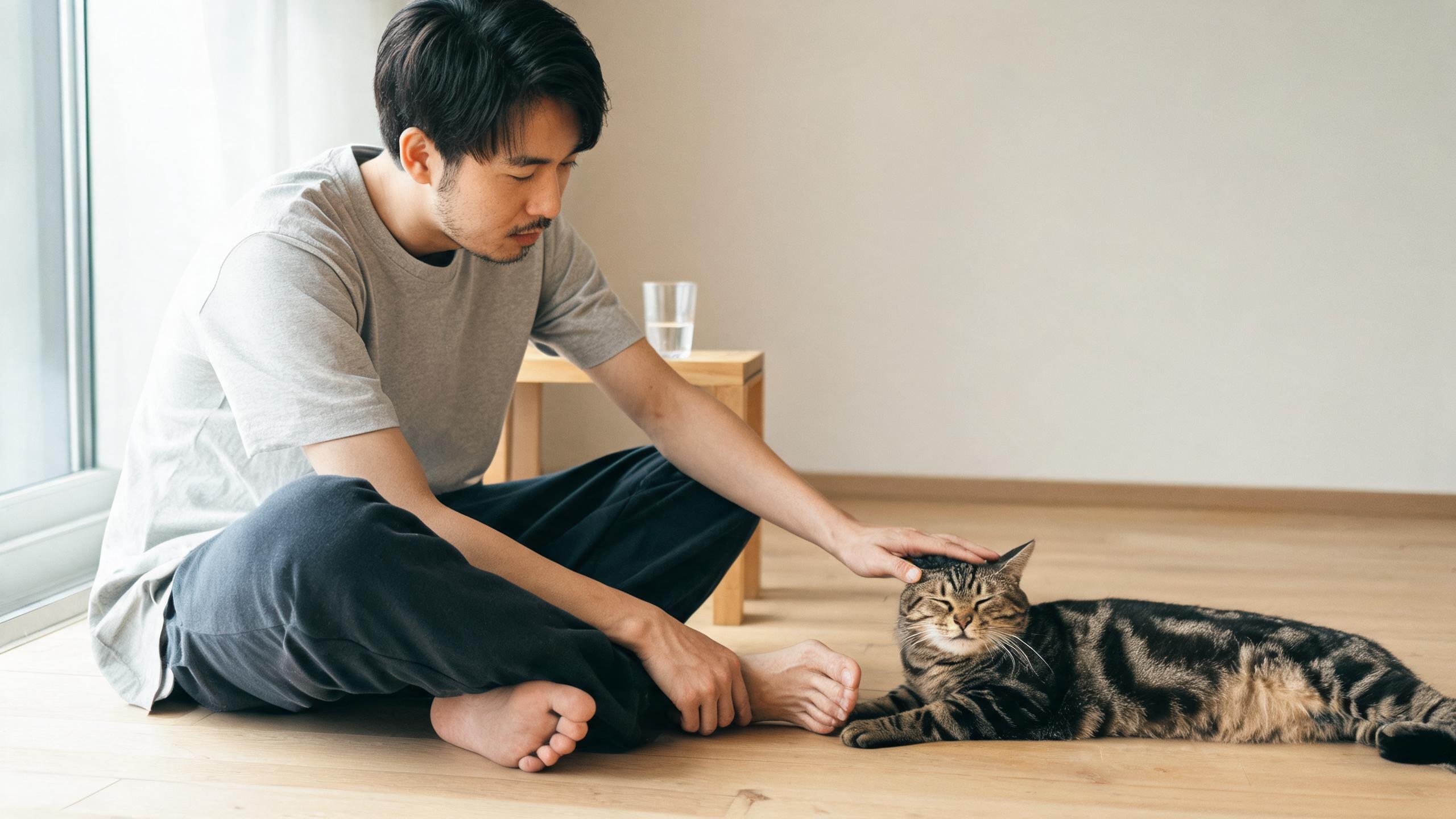 貓咪坐下訓練｜短時間、正向獎勵與等待的日常
