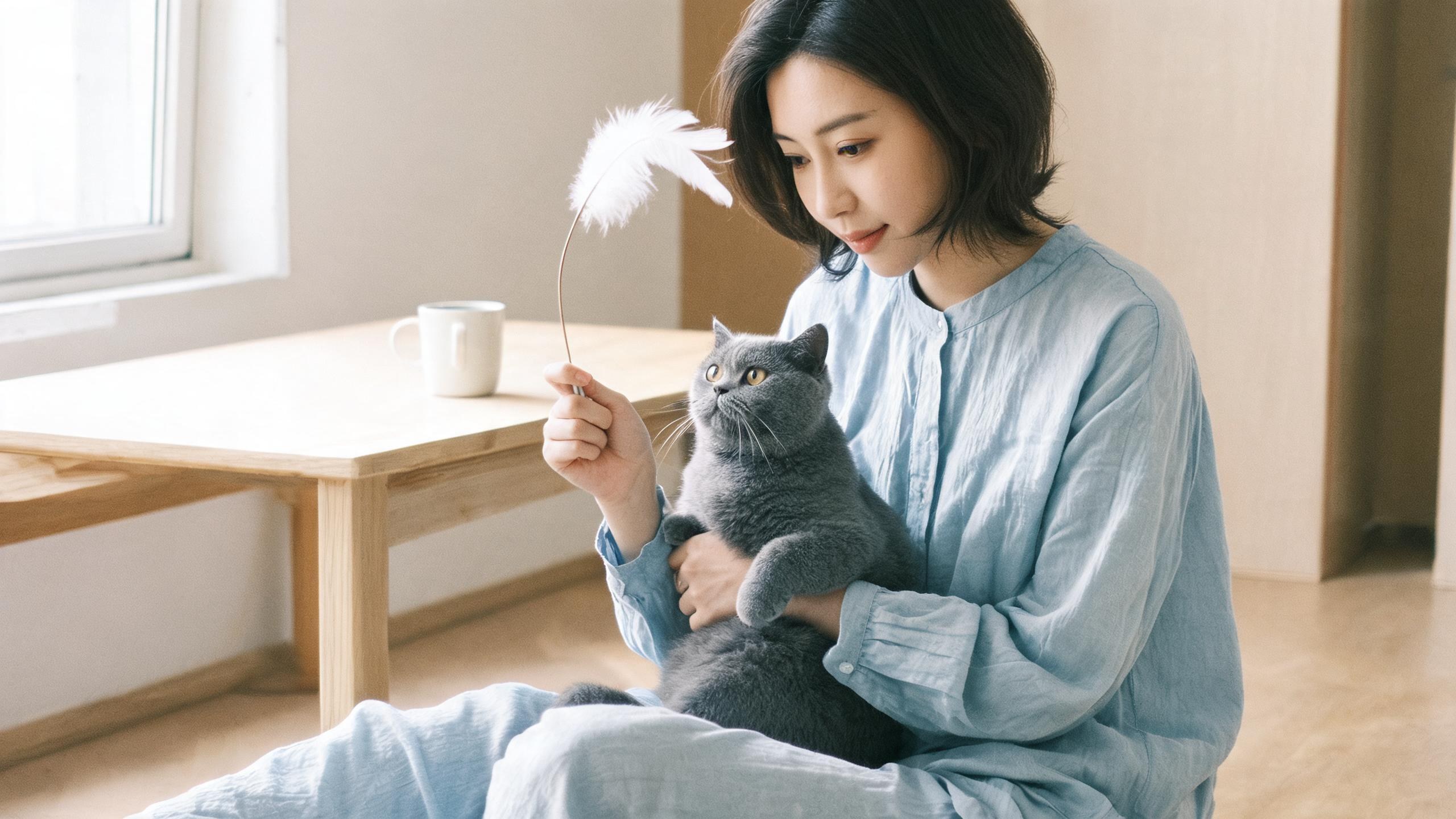 固定練習位置讓毛孩理解生活規則，呼應「訓練貓咪的基本方法」主題