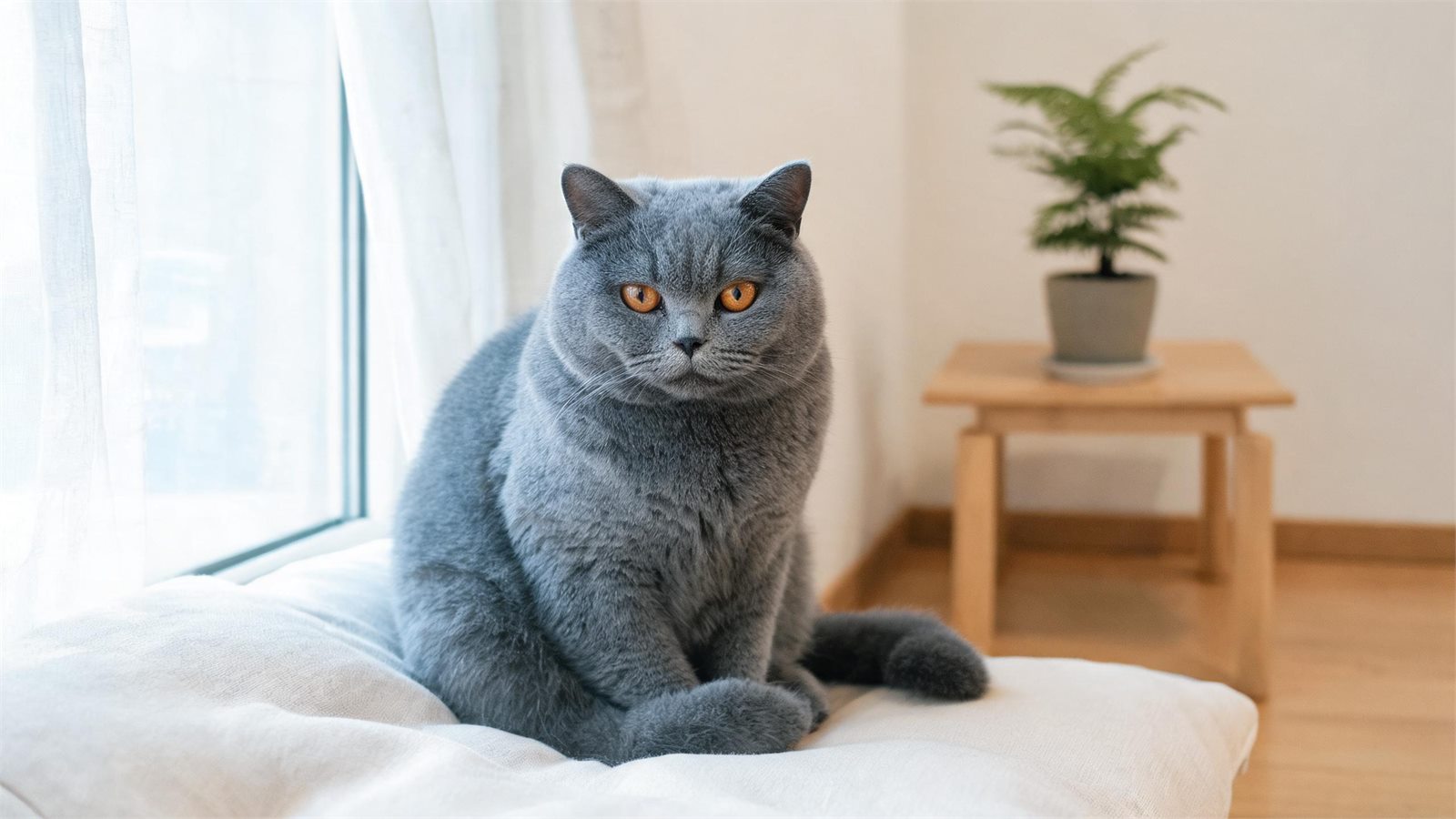 蘇格蘭折耳貓飼養時以適齡主食和體重管理減少關節負擔