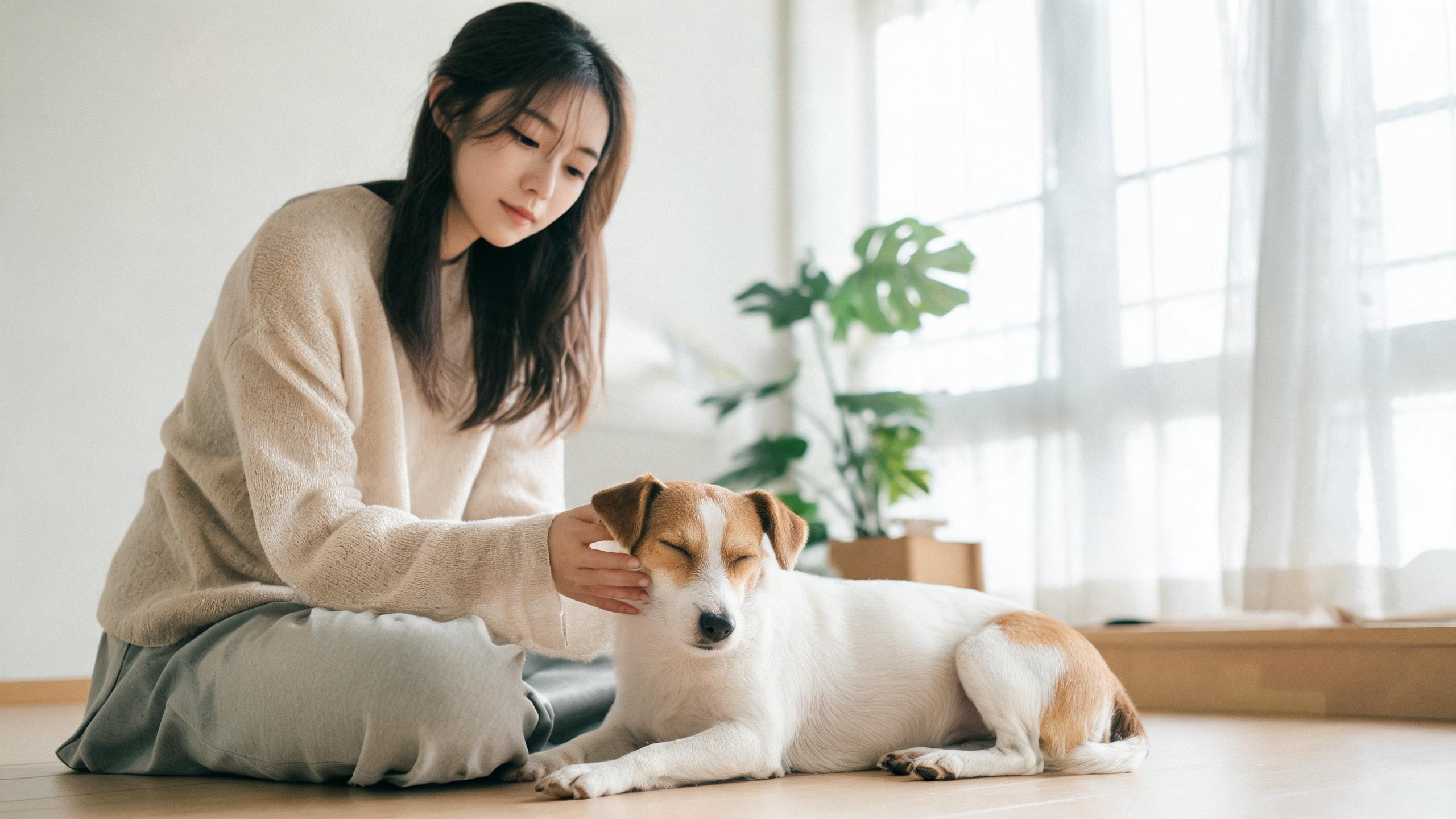 固定練習位置讓毛孩理解生活規則，呼應「狗狗一直叫為什麼」主題