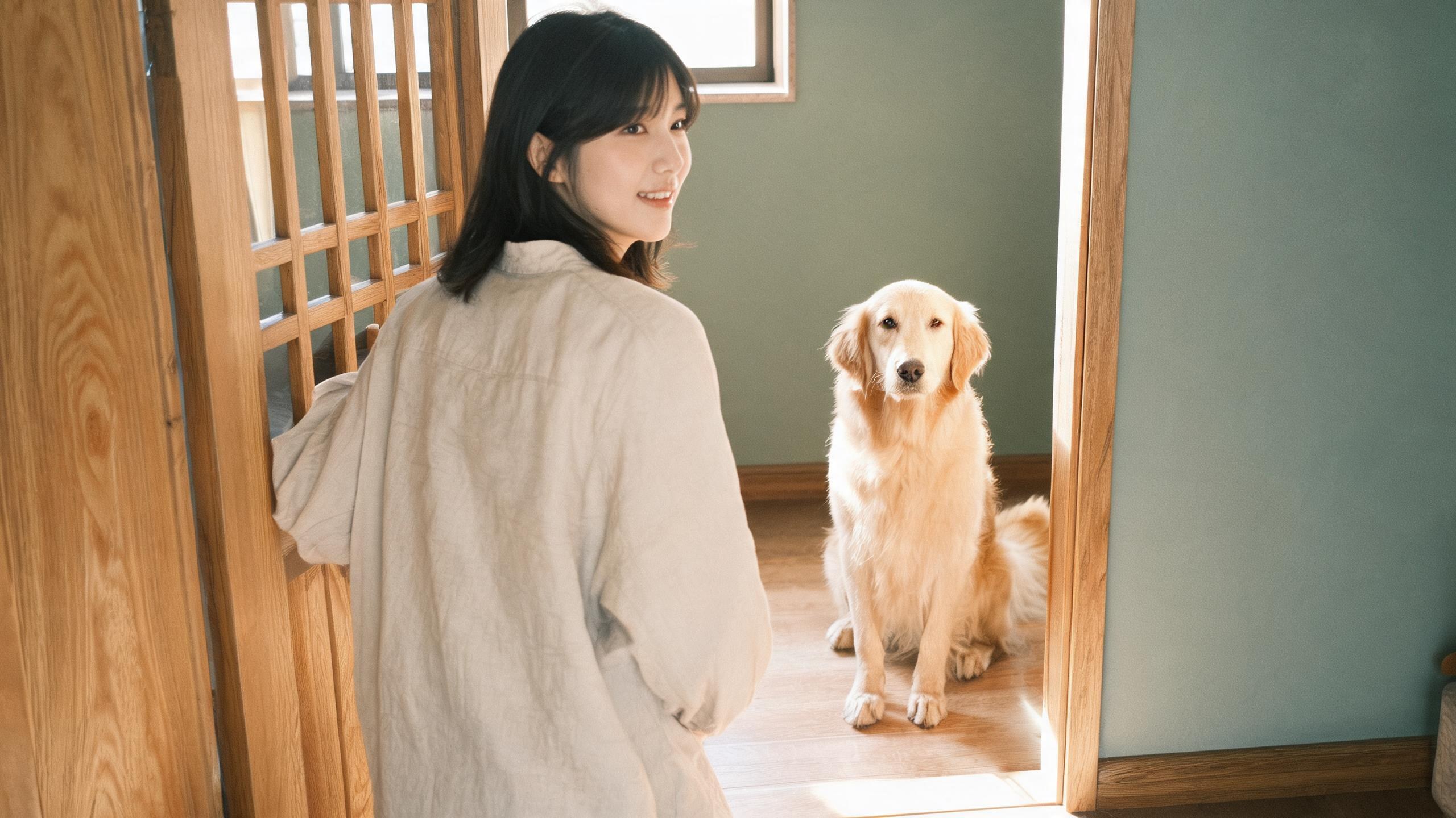 固定練習位置讓毛孩理解生活規則，呼應「狗狗進出門禮儀訓練」主題