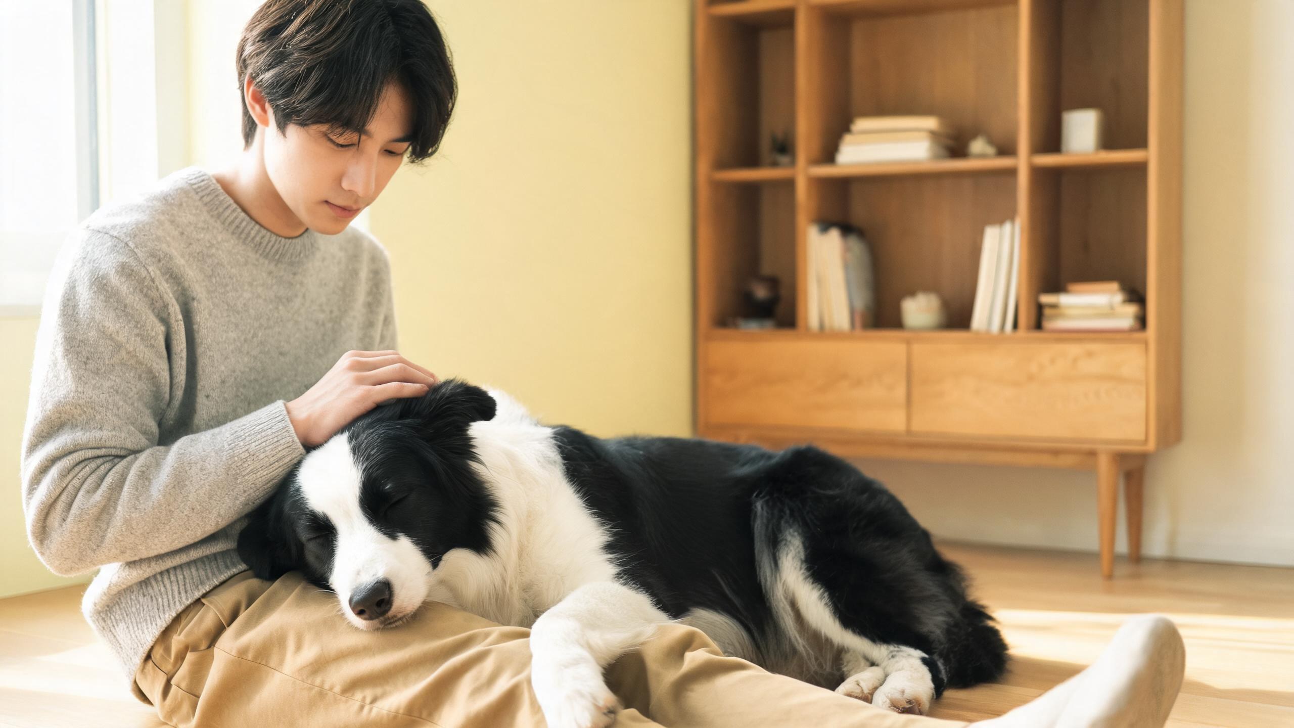 固定練習位置讓毛孩理解生活規則，呼應「狗狗趴下訓練」主題