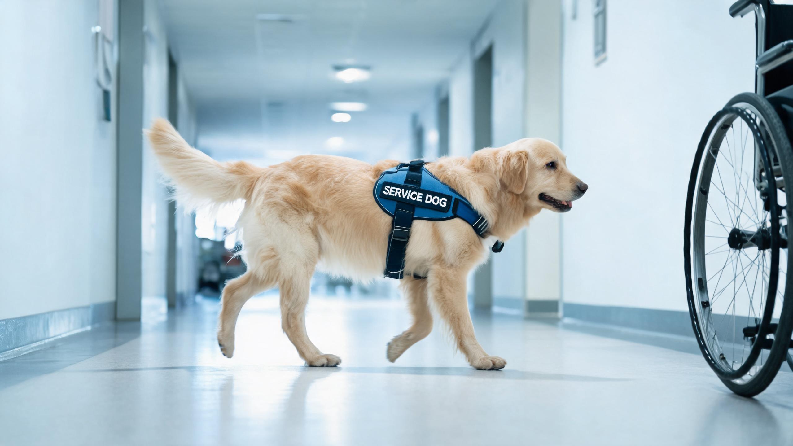 固定練習位置讓毛孩理解生活規則，呼應「服務犬與特殊用途犬」主題